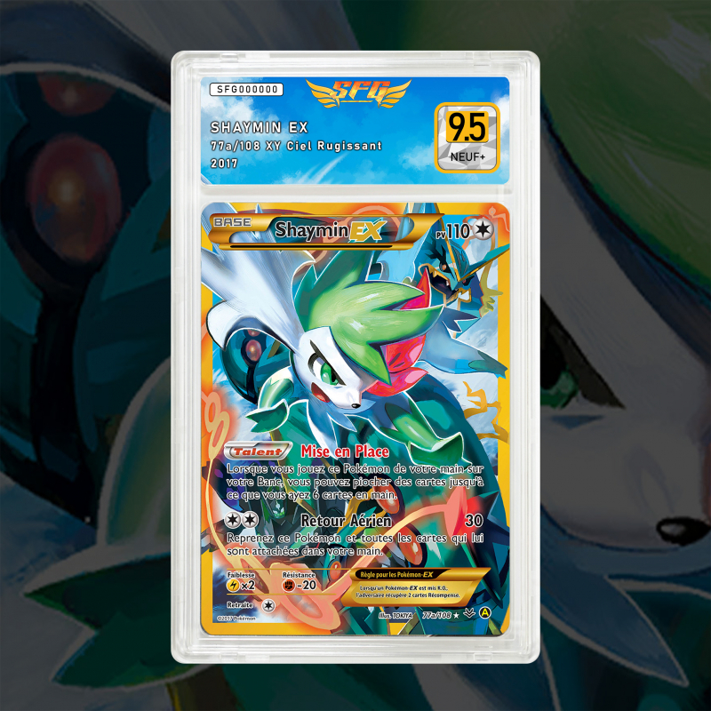 Gradation Shaymin Ex 77 Full Art | SFG Grading