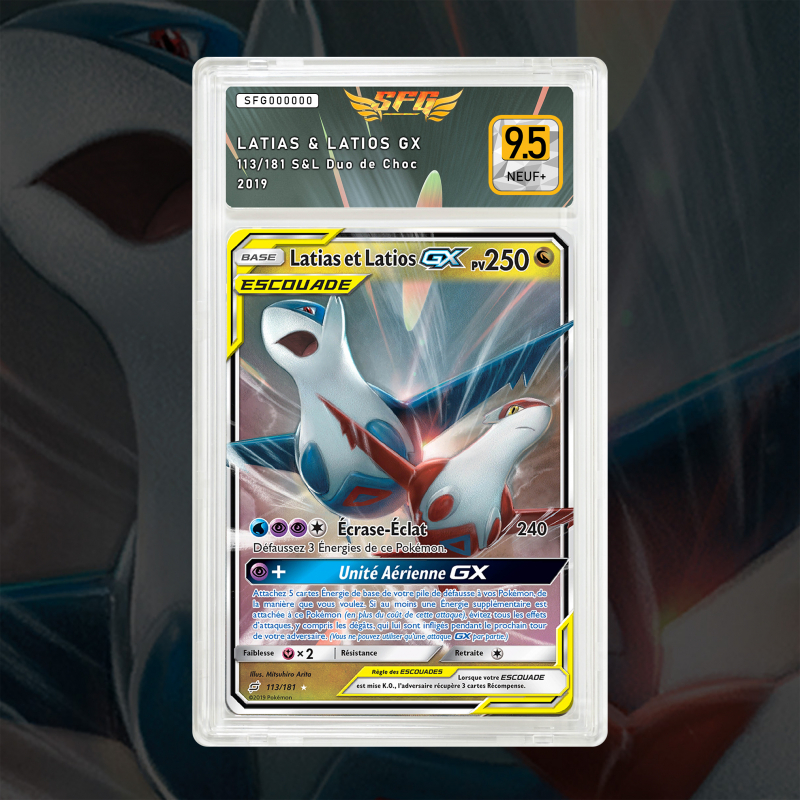 [FULL ART] LATIAS & LATIOS GX 113/181