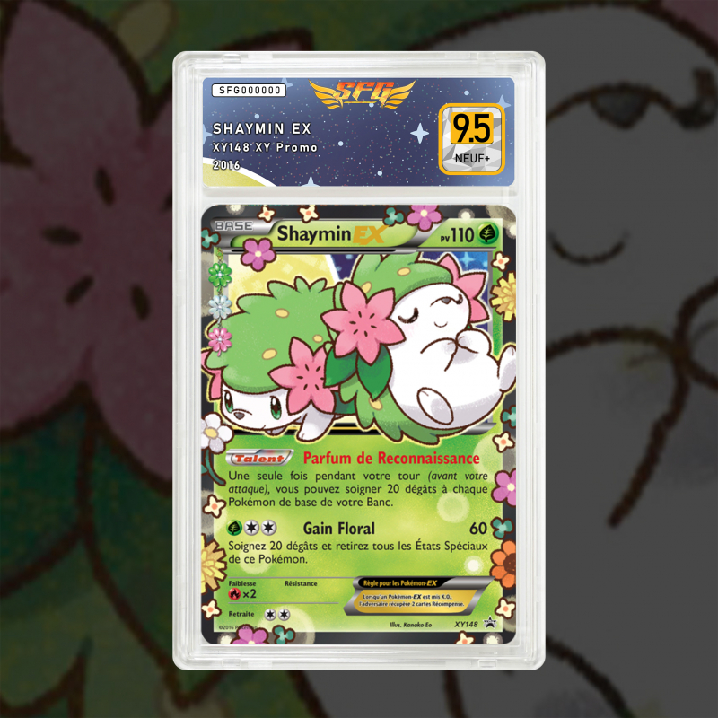 Gradation Shaymin Ex XY148 Full Art | SFG Grading