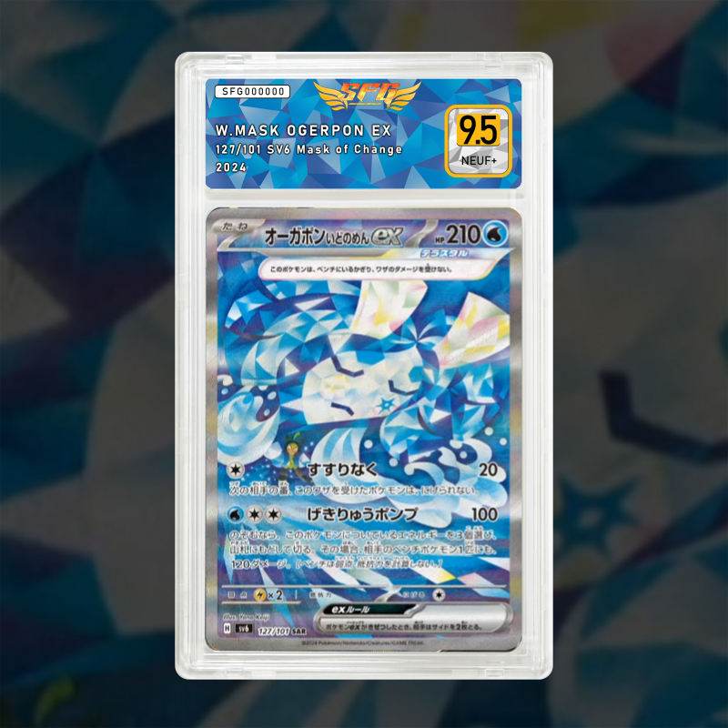 Gradation Ogerpon Ex Puits 213/167 Full Art | SFG Grading