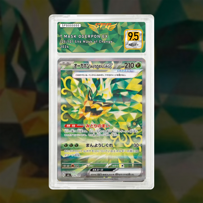 [FULL ART] OGERPON EX TURQUOISE 211/167