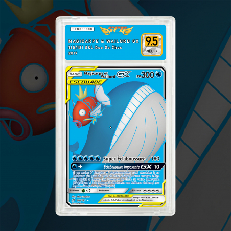 [FULL ART] MAGICARPE & WAILORD GX 160/181