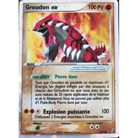 Groudon ex 93/100