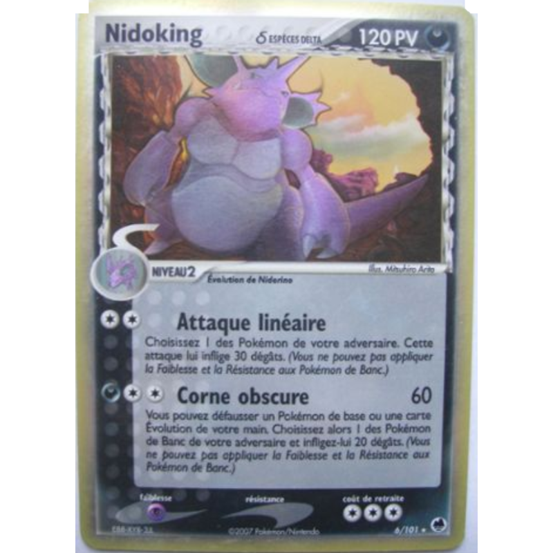 Nidoking d ESPÈCES DELTA 6/101