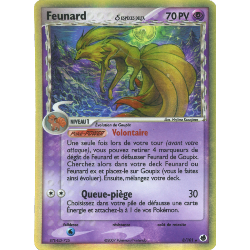 Feunard d ESPÈCES DELTA 8/101