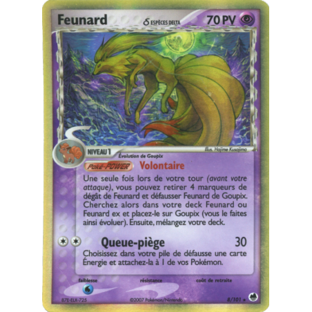 Feunard d ESPÈCES DELTA 8/101