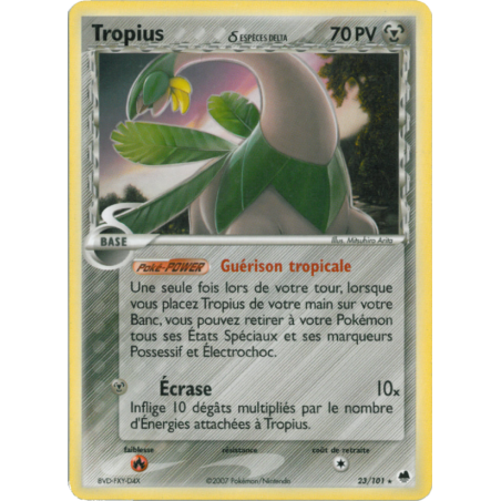 Tropius d ESPÈCES DELTA 23/101