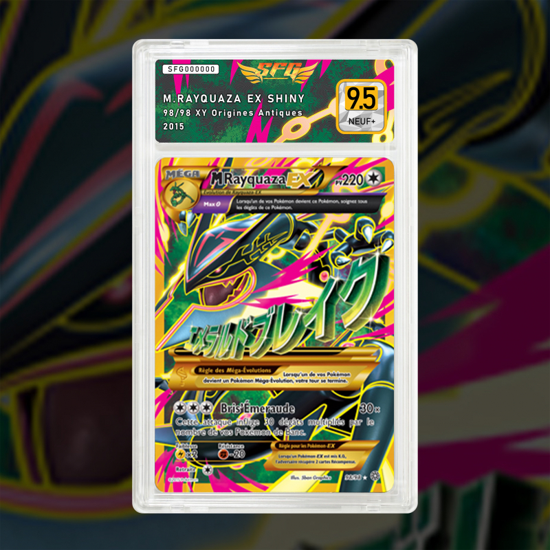 Gradation M.rayquaza Ex Shiny 98/98 Full Art | SFG Grading