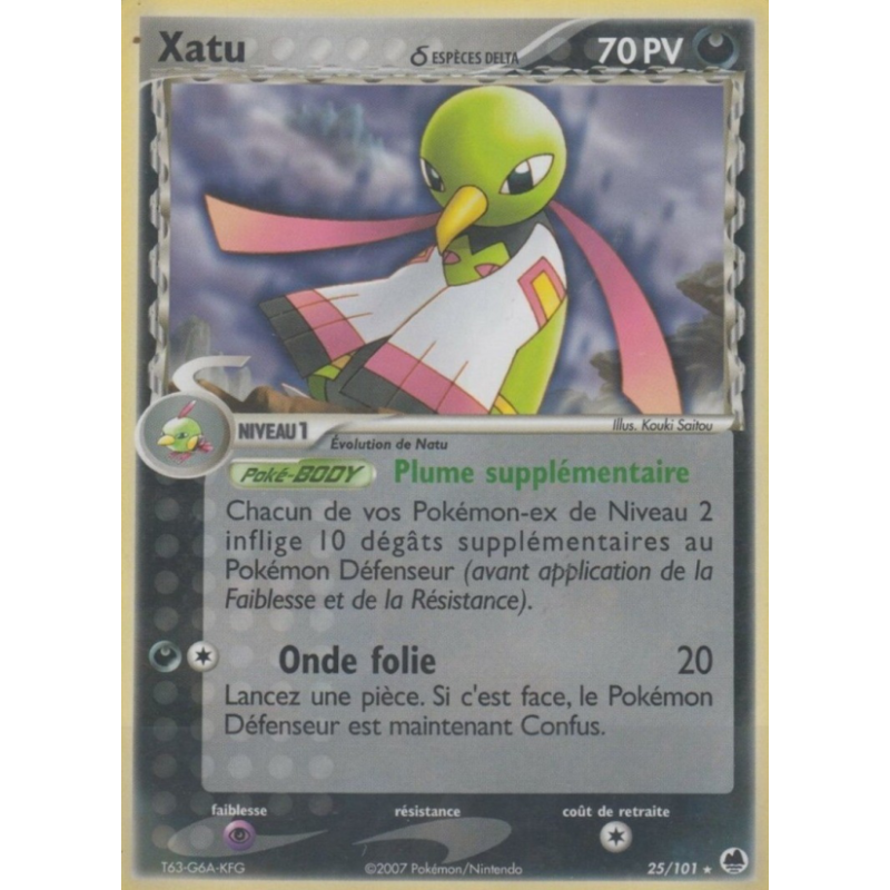 Xatu d ESPÈCES DELTA 25/101