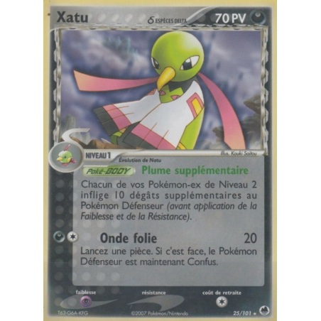 Xatu d ESPÈCES DELTA 25/101