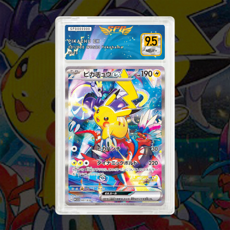 [FULL ART] PIKACHU EX 001/030 WCS23 YOKOHAMA