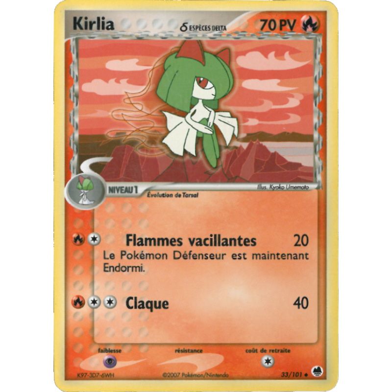 Kirlia d ESPÈCES DELTA 33/101