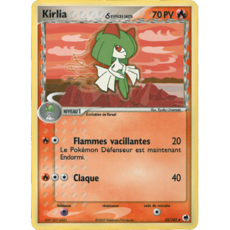 Kirlia d ESPÈCES DELTA 33/101