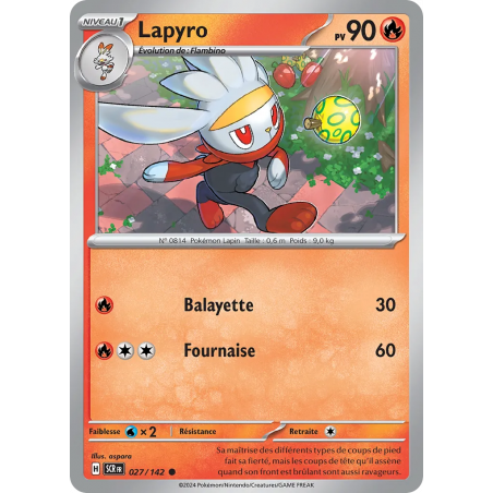 Lapyro 027/142