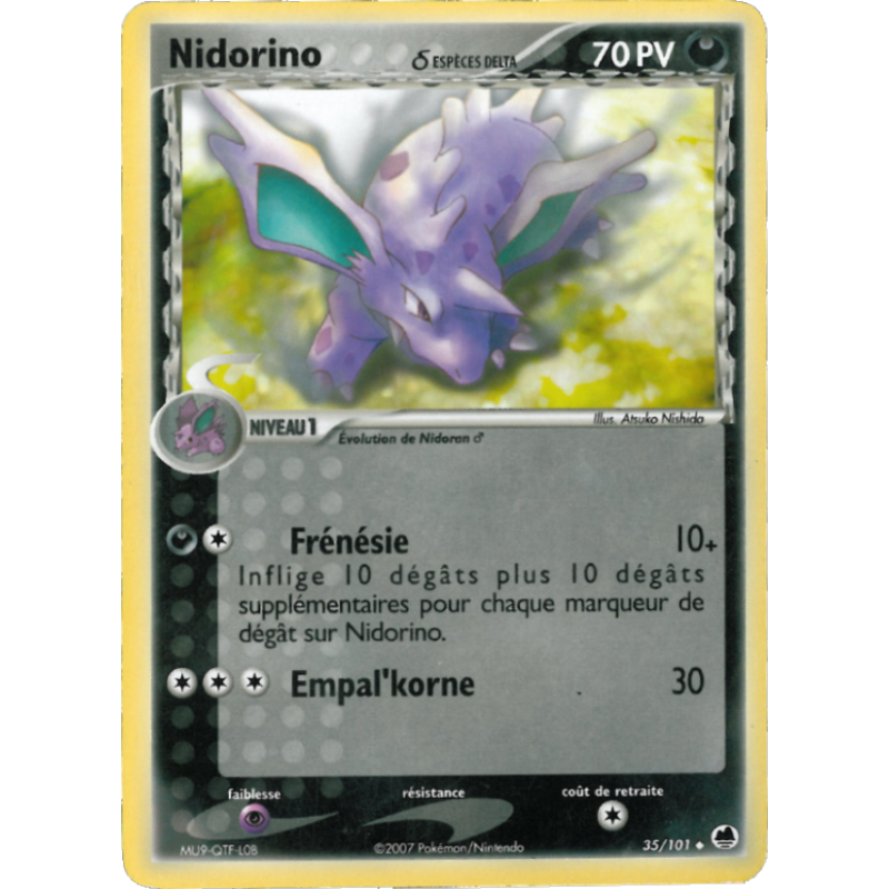 Nidorino d ESPÈCES DELTA 35/101