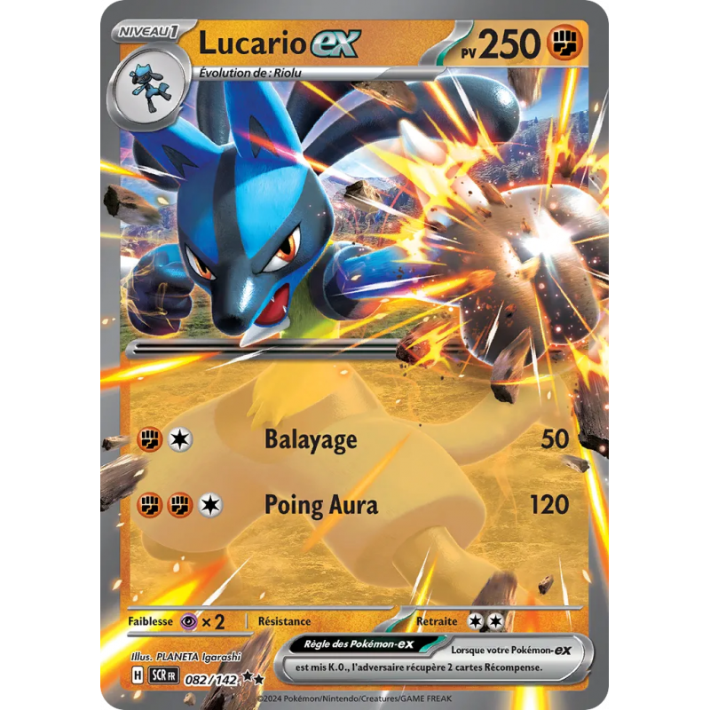 Lucario ex 082/142