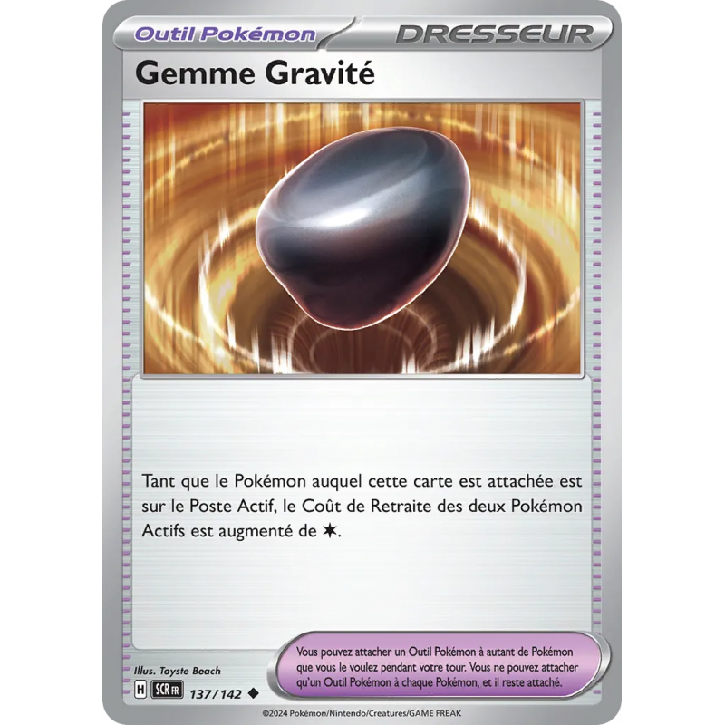 Gemme Gravité 137/142