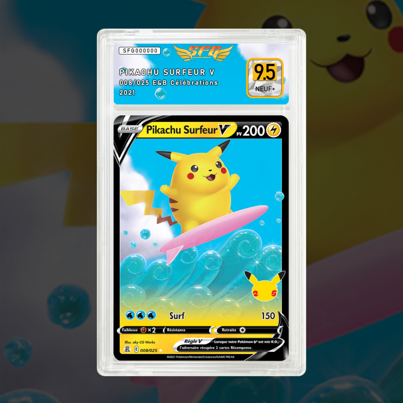 [FULL ART] PIKACHU SURFEUR V 008/025