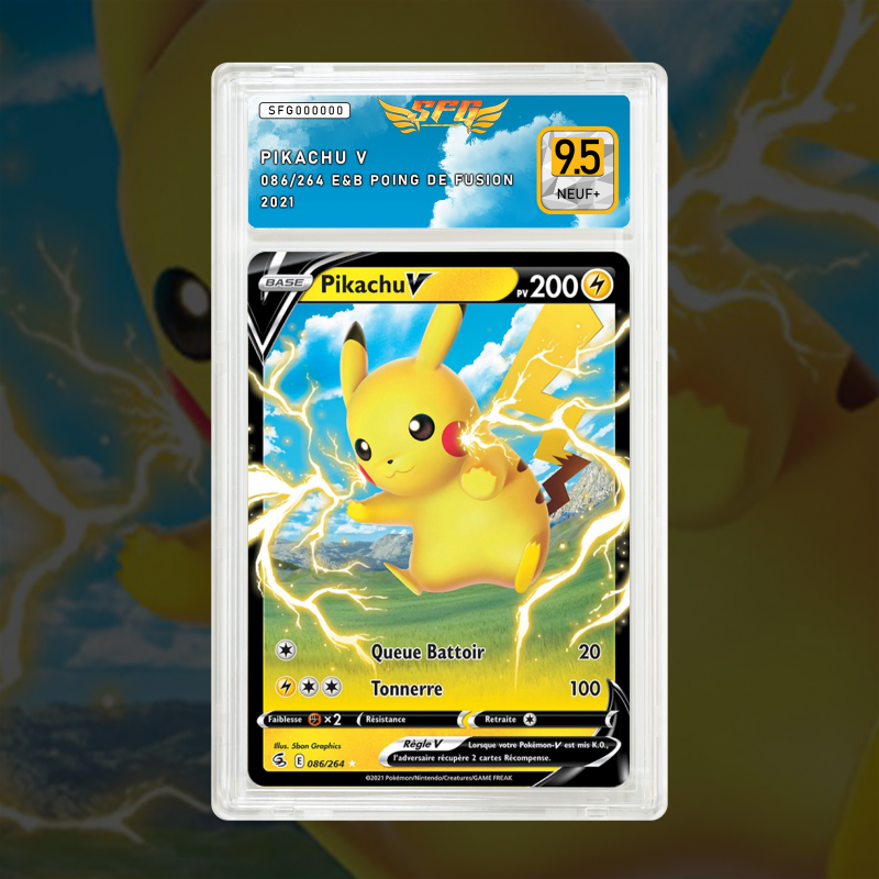 Gradation Pikachu V 086/264 Full Art | SFG Grading