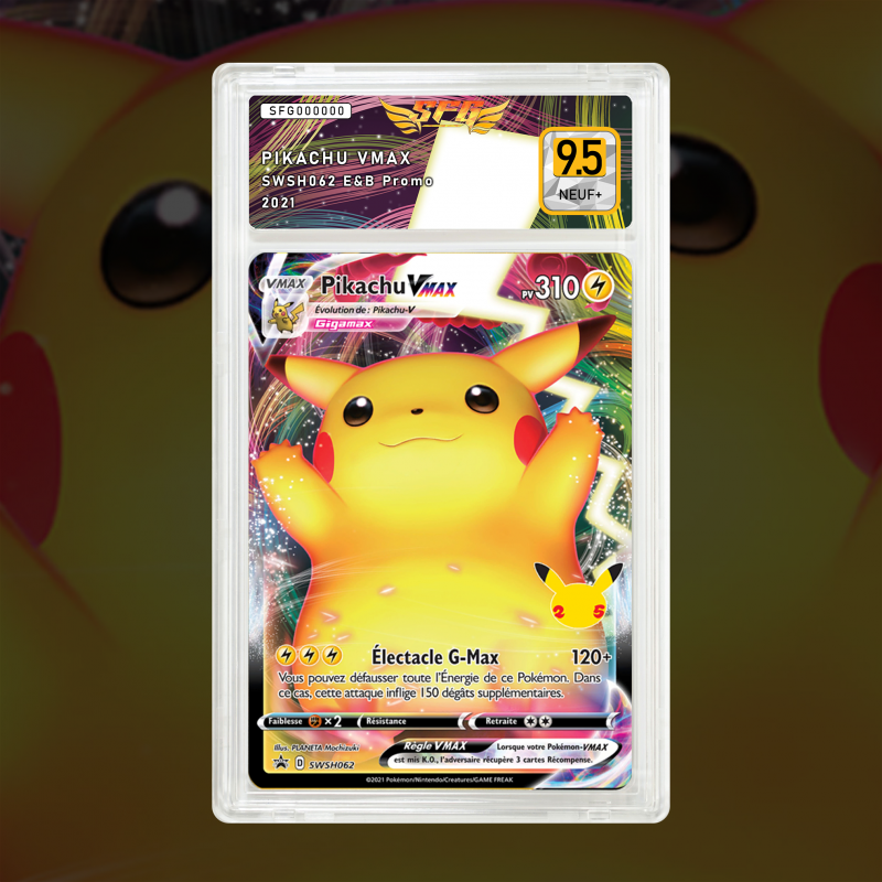 Gradation Pikachu Vmax SWSH062 Full Art | SFG Grading