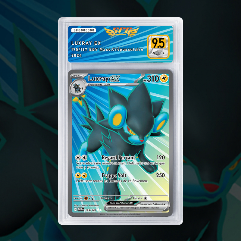 Gradation Luxray Ex 195/167 Full Art | SFG Grading