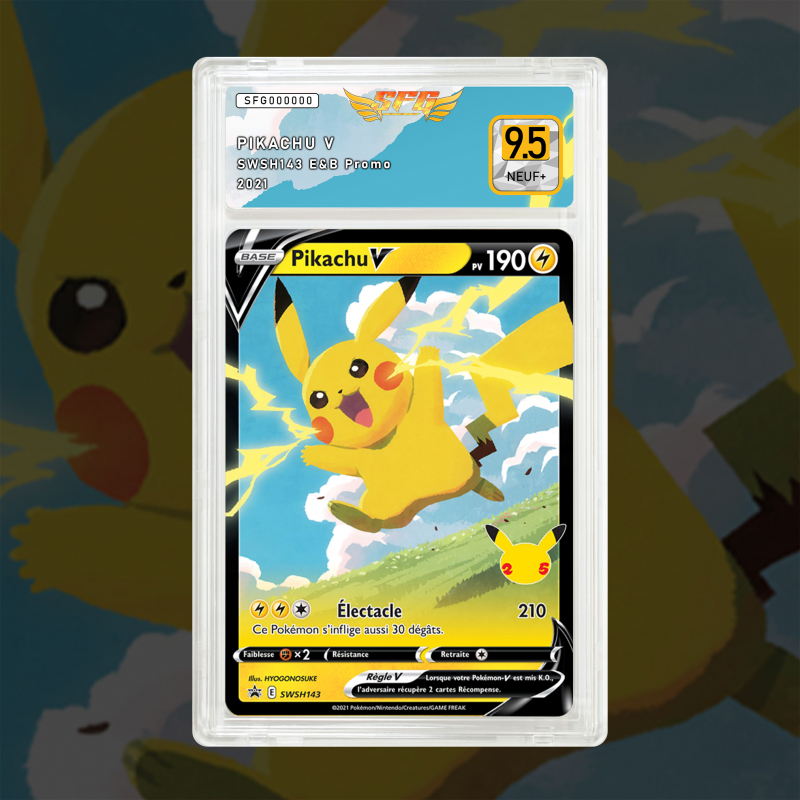 Gradation Pikachu V SWSH143 Full Art | SFG Grading