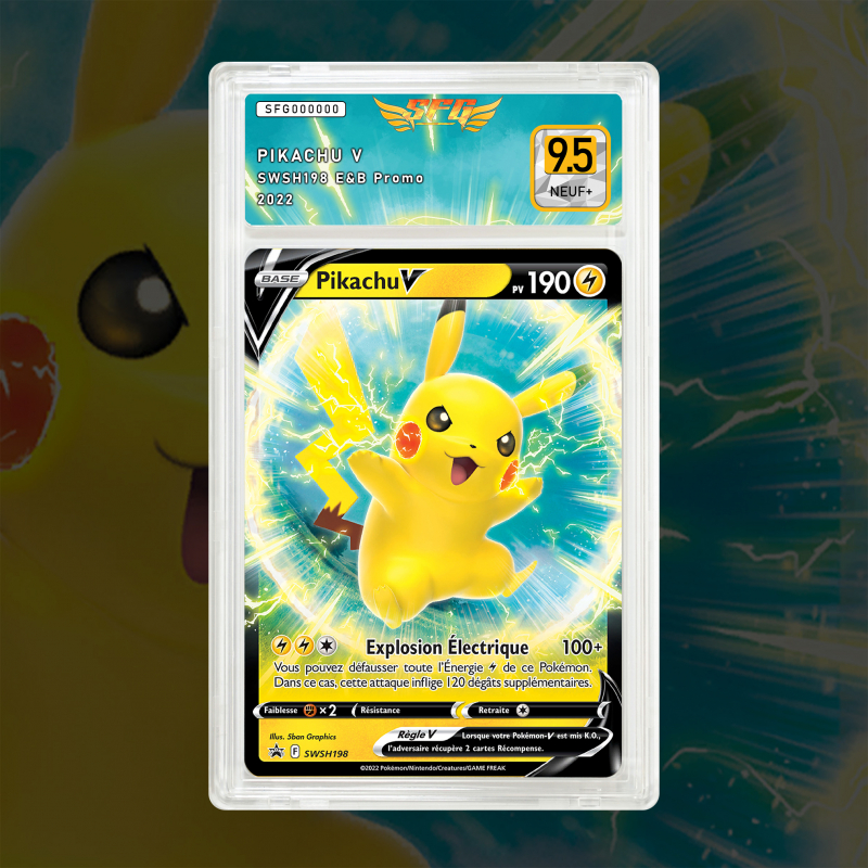 Gradation Pikachu V SWSH198 Full Art | SFG Grading