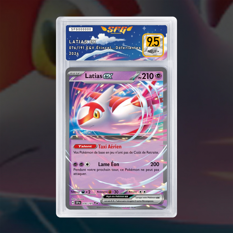 Gradation Latias Ex 076/191 Full Art | SFG Grading