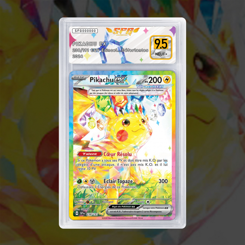 [FULL ART] PIKACHU EX 238/191