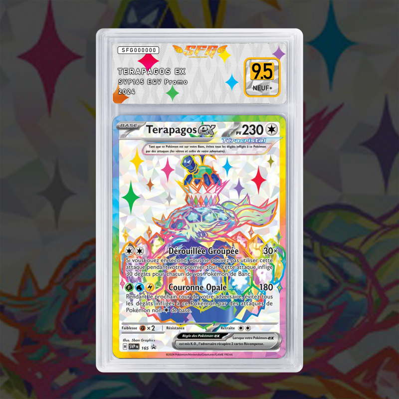 Gradation Terapagos Ex SVP165 Full Art | SFG Grading