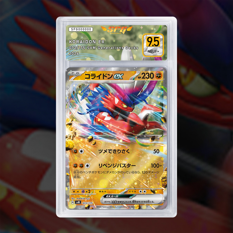 [FULL ART] KORAIDON EX 072/175 [NOM NUM JP TEMPORAIRE]