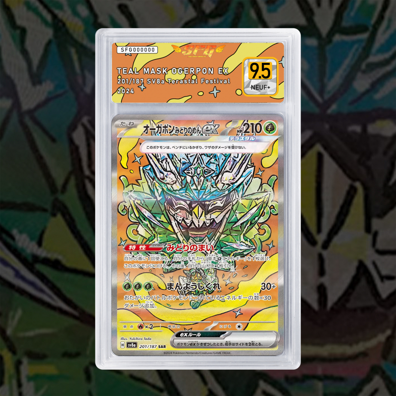 [FULL ART] OGERPON MASQUE TURQUOISE 201/187 [NOM NUM JP TEMPORAIRE]