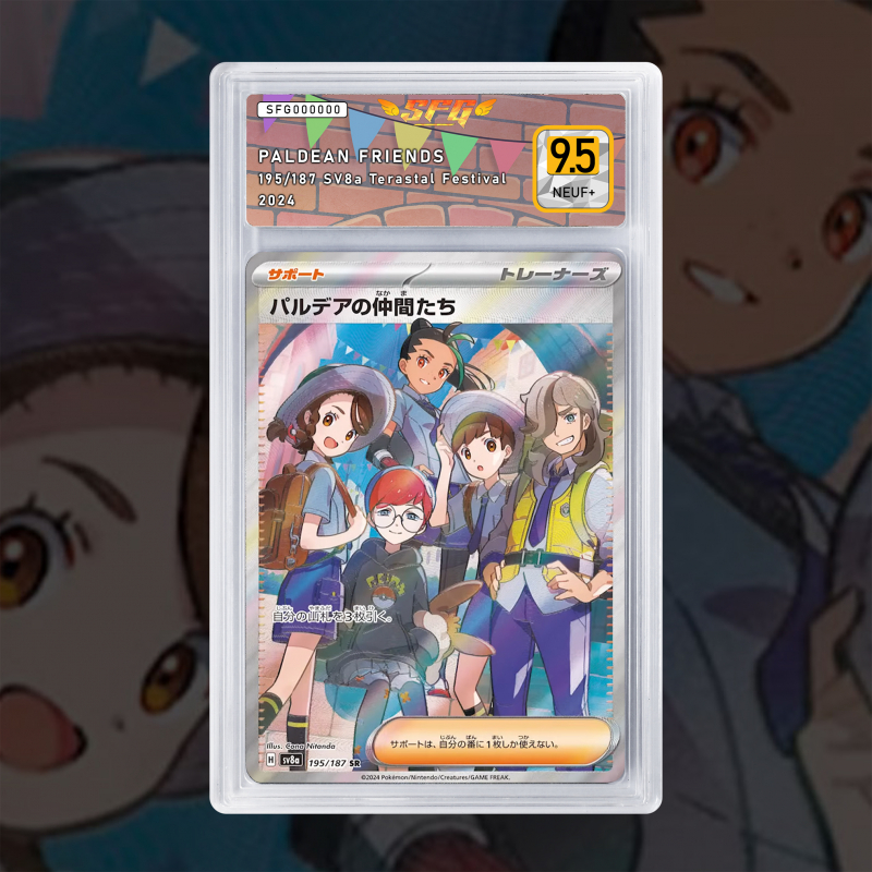Gradation Amis De Paldea 109/131 Full Art | SFG Grading