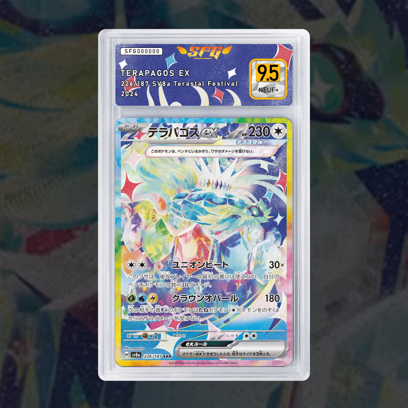 Gradation Terapagos Ex 092/131 Full Art | SFG Grading