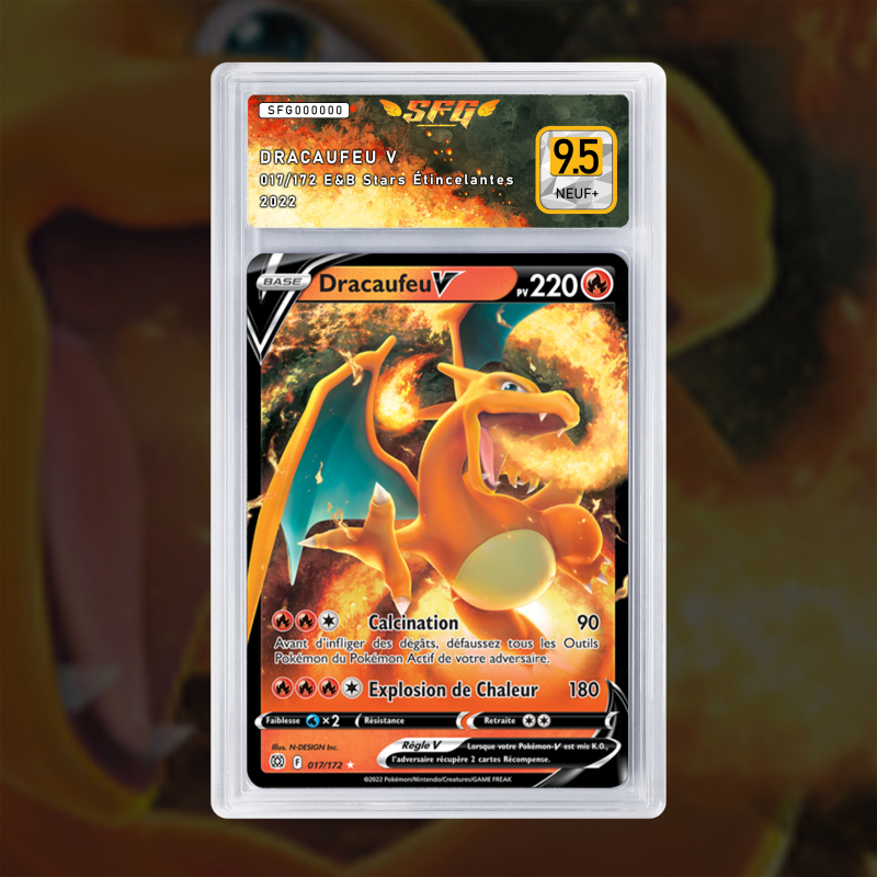 Gradation Dracaufeu 017/172 Full Art | SFG Grading