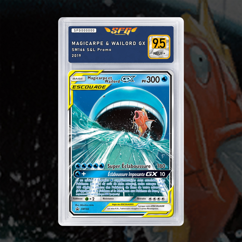 Gradation Magicarpe & Wailord Gx SM166 | SFG Grading