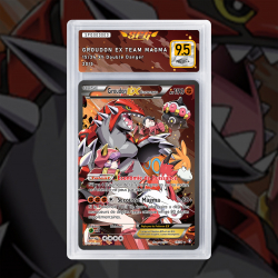 Gradation Groudon-Ex De La Team Magma 15/34 | SFG Grading