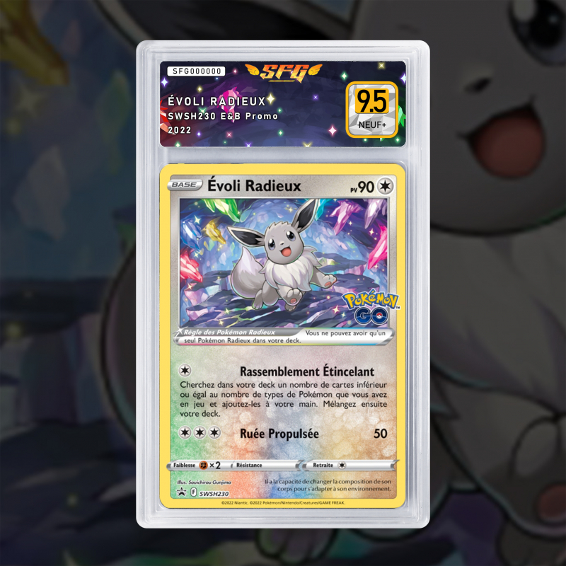 Gradation Évoli Radieux SWSH230 Full Art | SFG Grading