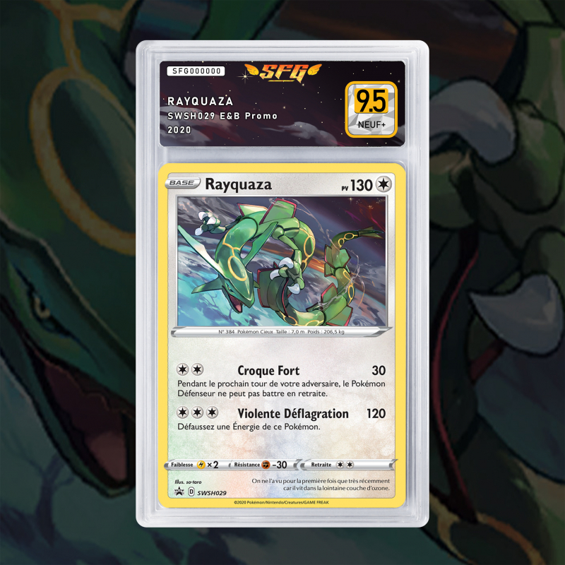 Gradation Rayquaza SWSH029 Full Art | SFG Grading