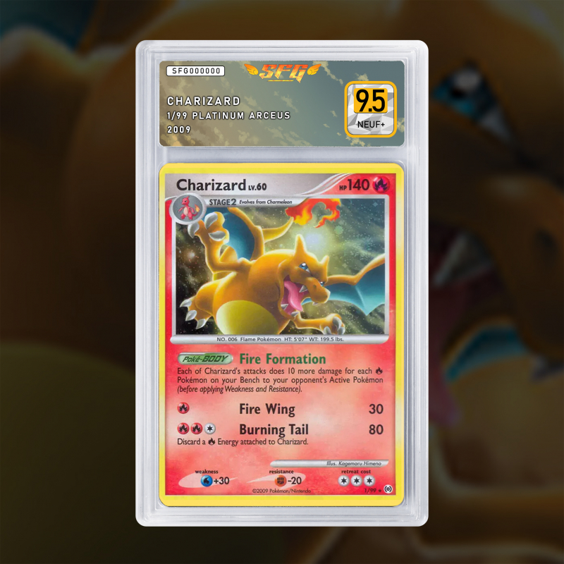 Gradation Dracaufeu 1/99 Full Art | SFG Grading