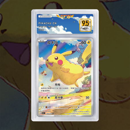 [FULL ART] PIKACHU 170/151 151C [NUM CN TEMPORAIRE]