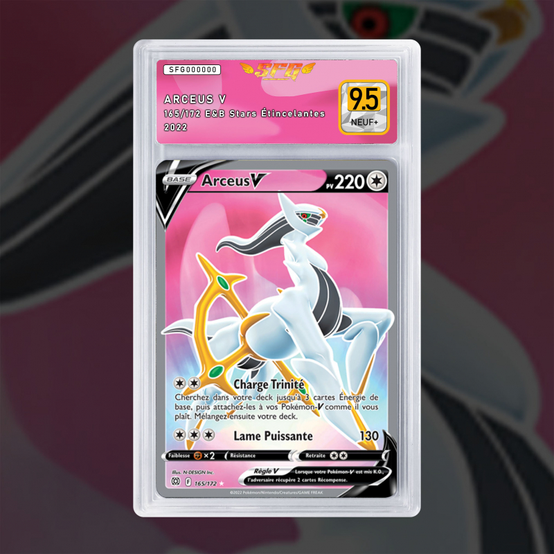 Gradation Arceus V 165/172 Full Art | SFG Grading