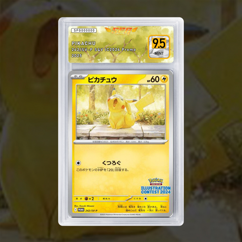 [FULL ART] PIKACHU ILLUSTRATION CONTEST 2024 SVP214 242/SV-P