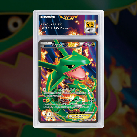 [FULL ART] RAYQUAZA EX 145/BW-P