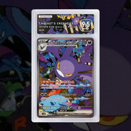 [FULL ART] NOSTENFER DE LA TEAM ROCKET EX 127/098 [NUM JP TEMPORAIRE]