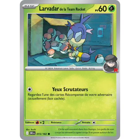 Larvadar de la Team Rocket 015/182