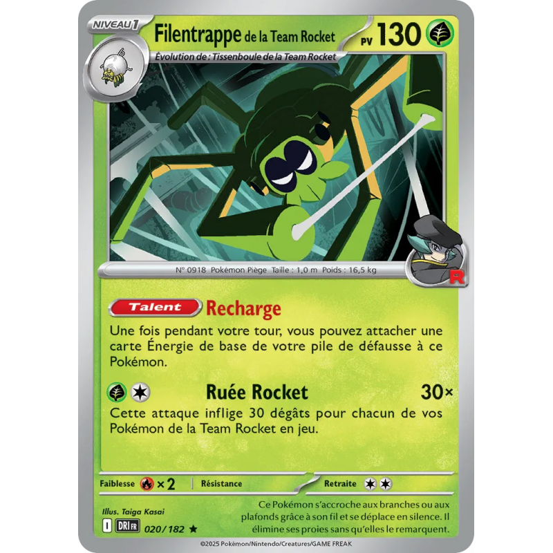 Filentrappe de la Team Rocket 020/182