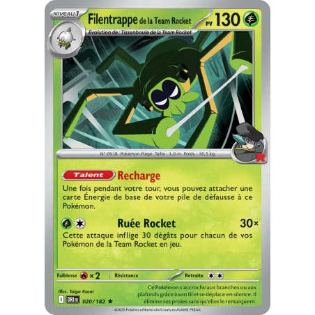Filentrappe de la Team Rocket 020/182