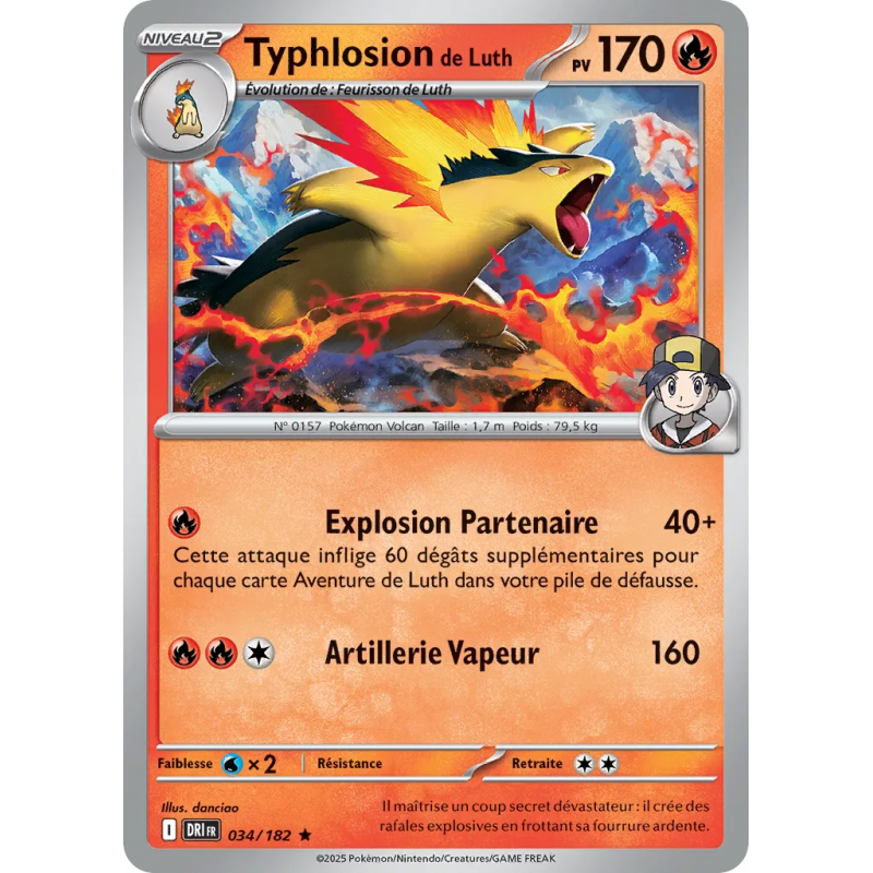 Typhlosion de Luth 034/182