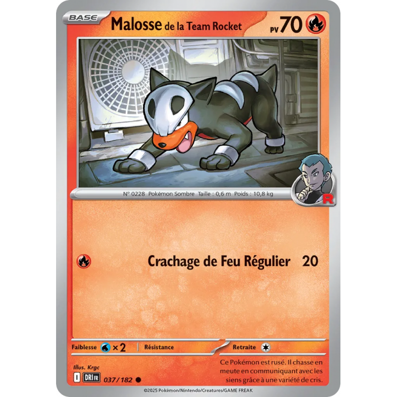 Malosse de la Team Rocket 037/182